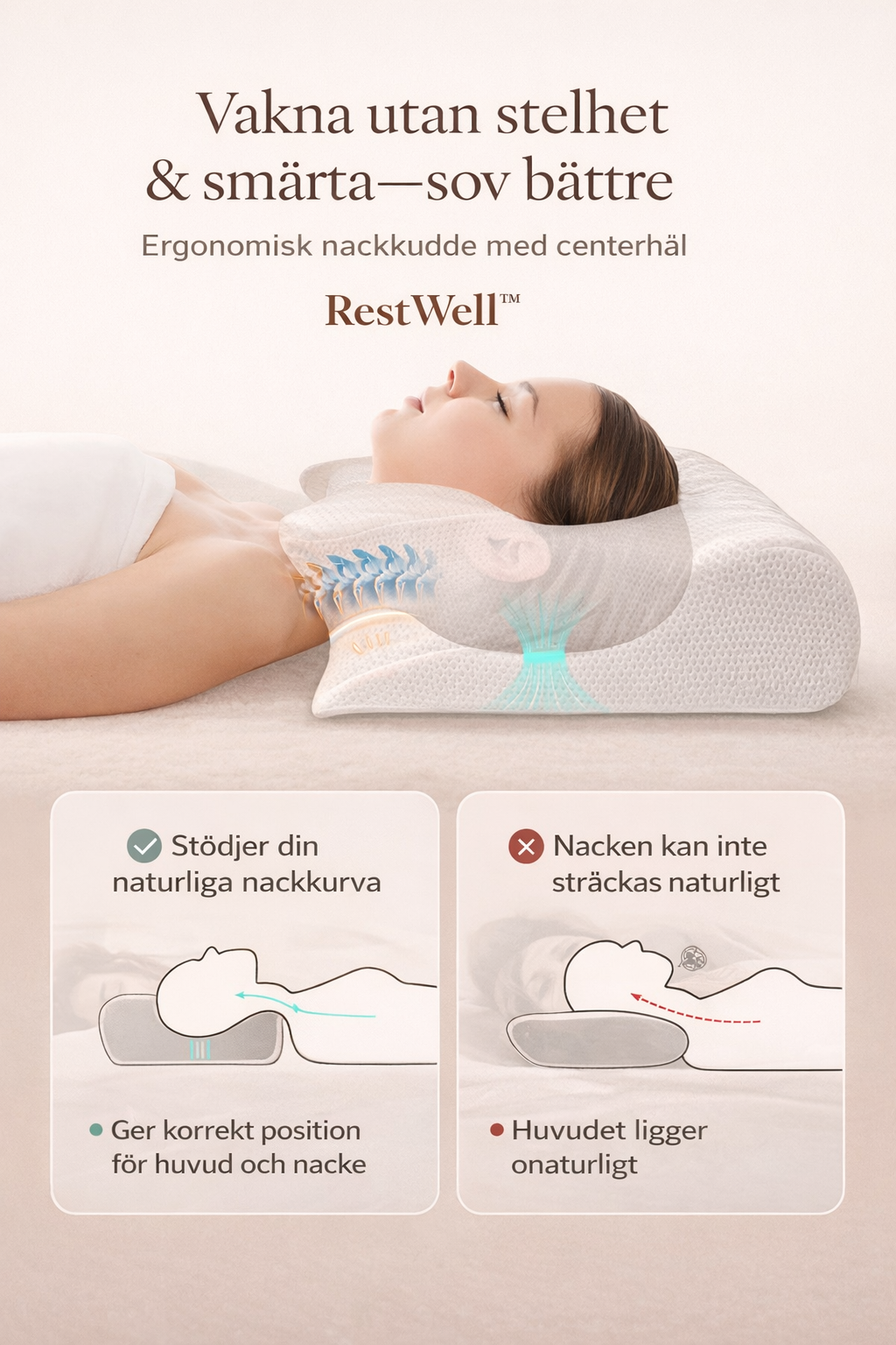 Nordic Comfort™ Cervical Pillow