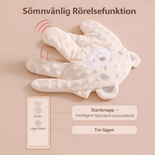 Lugnande Sömnkompis med Smart Rörelse