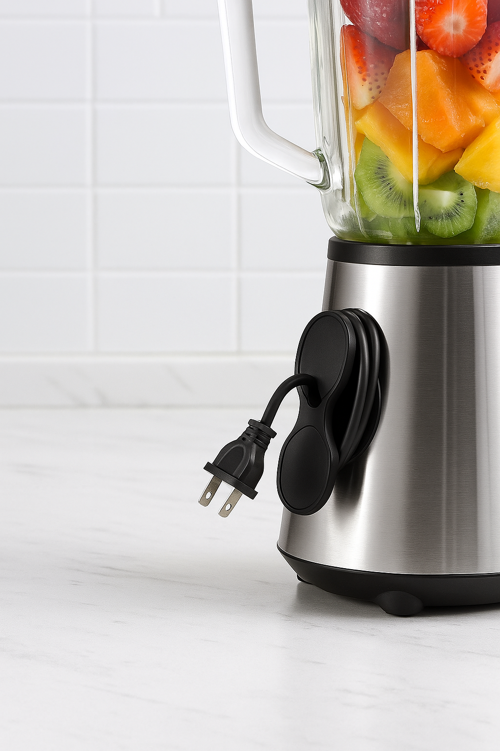 Självhäftande Sladdhållare för köksapparater