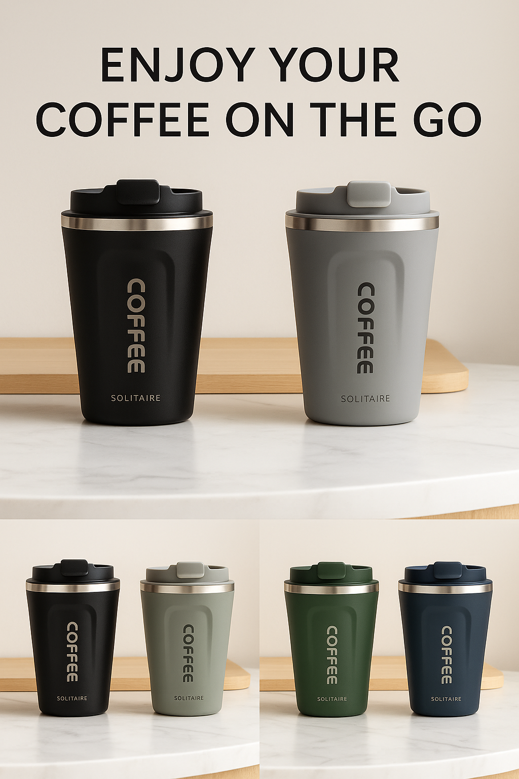 Stilren Termosmugg i Premiumdesign