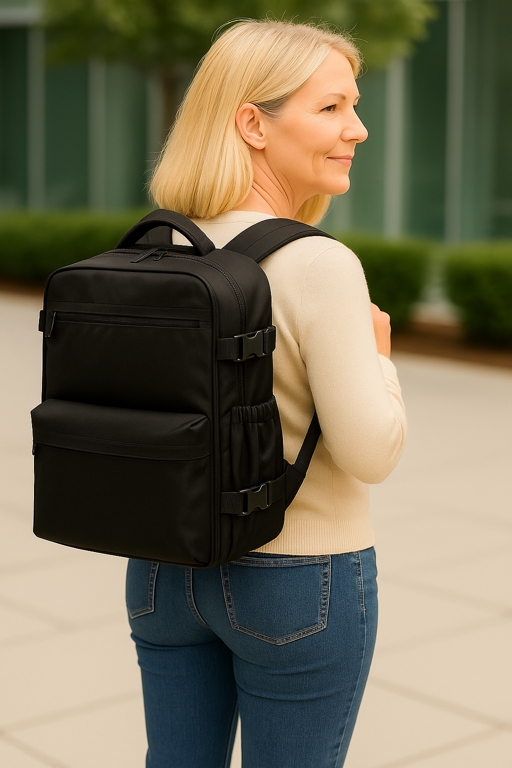 Multifunktionell Premiumryggsäck